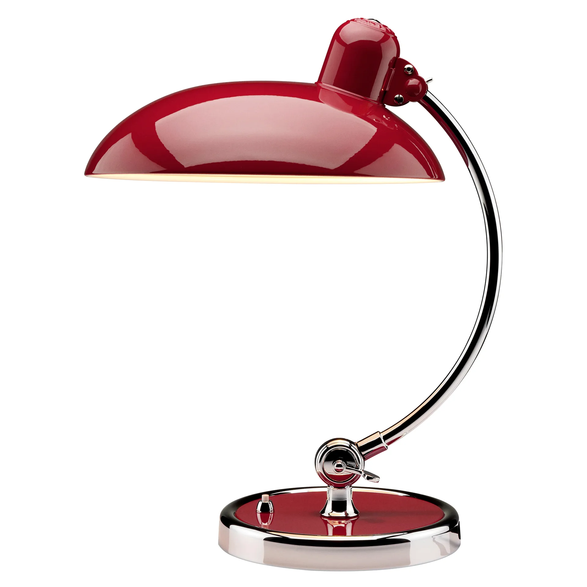 Kaiser Idell 6631-T Luxus 台灯, Ruby 红色 Fritz Hansen