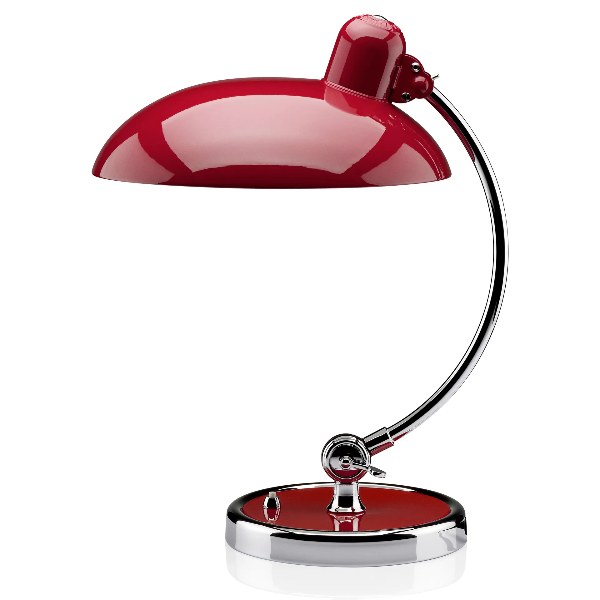 Kaiser Idell 6631-T Luxus 台灯, Ruby 红色 Fritz Hansen