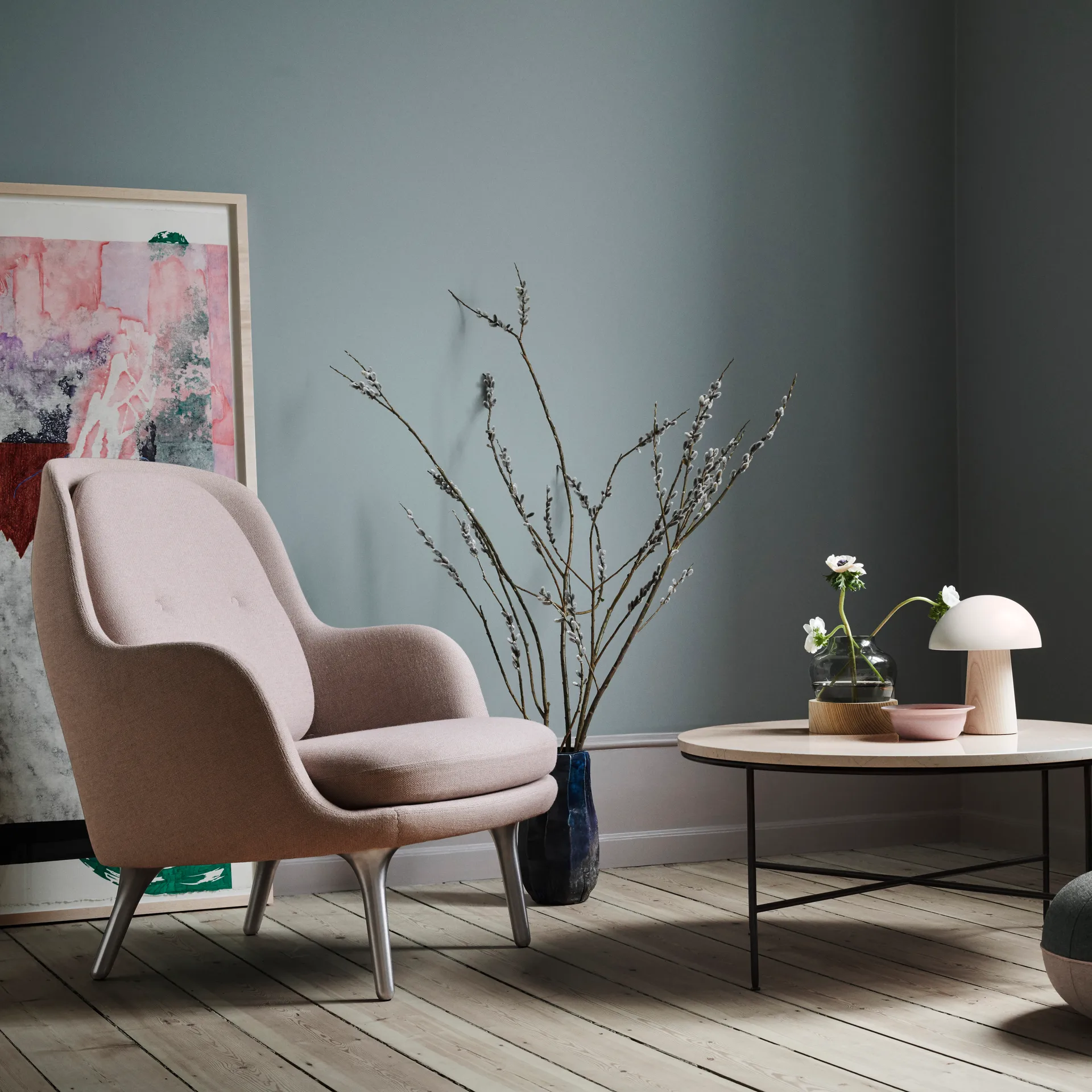 Night Owl 台灯 ash, 烟白色 Fritz Hansen