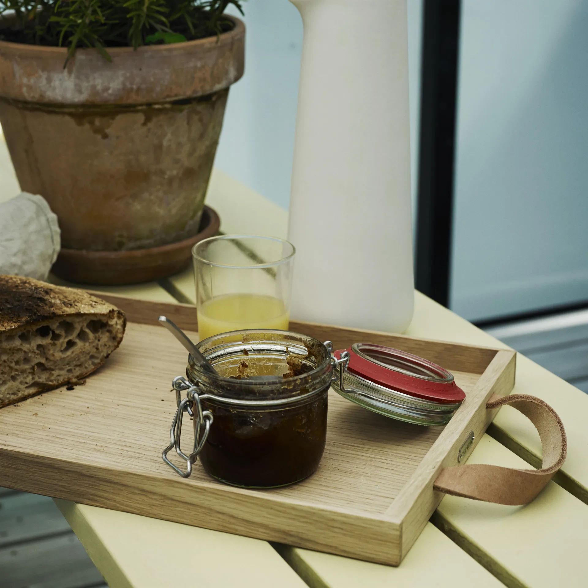 Norr 托盘, oak Fritz Hansen