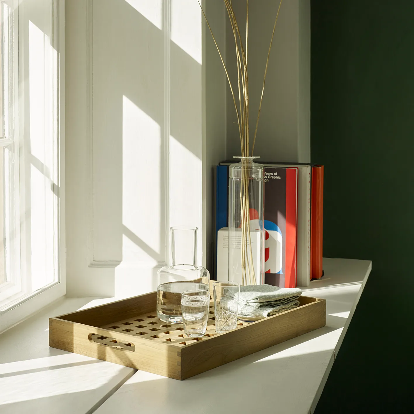 Skagerak Fionia系列 32×48cm经典托盘, Teak Fritz Hansen