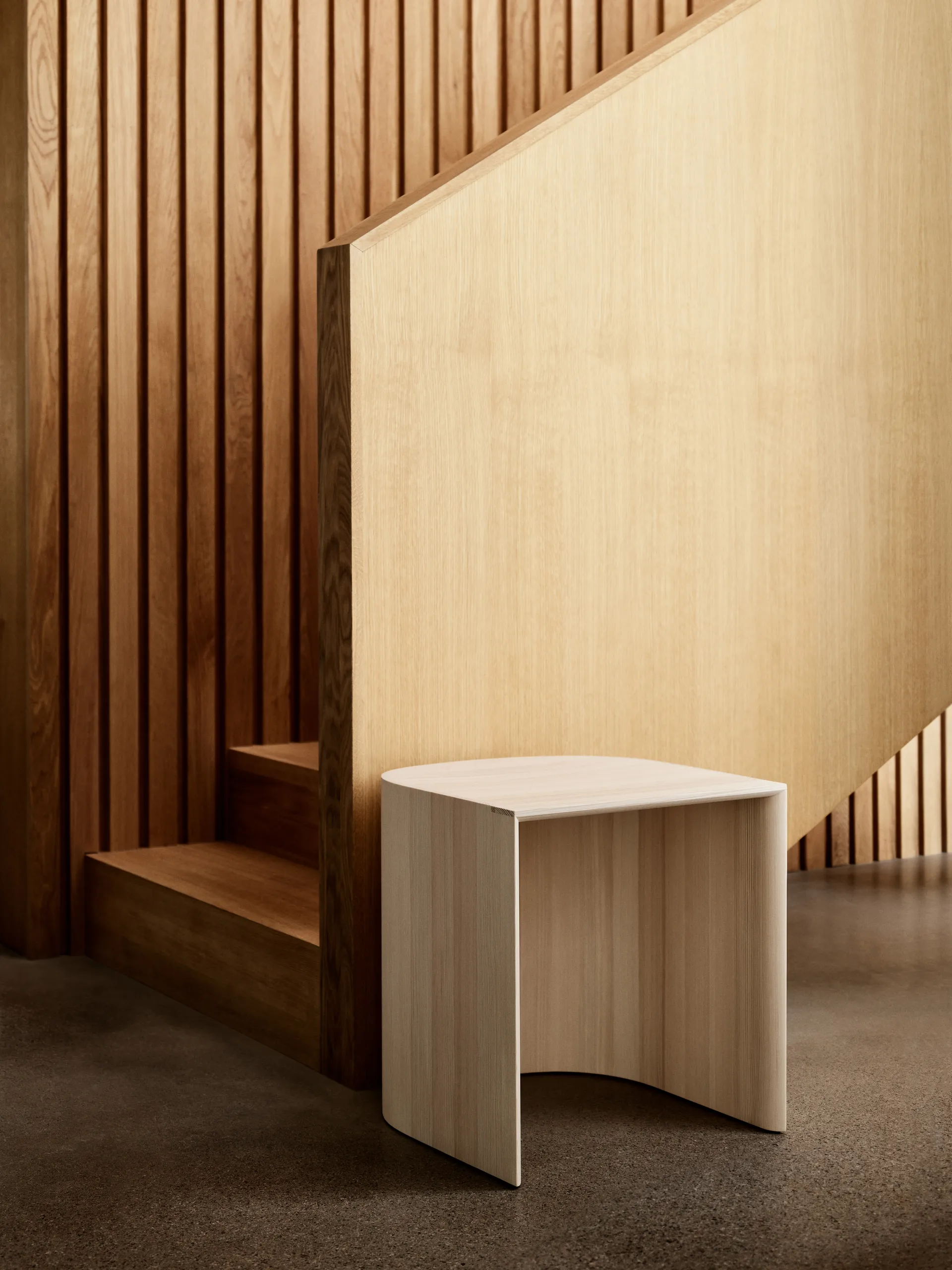 Taburet 凳子/边桌北欧简约风格家具, 油蜡松木 Fritz Hansen