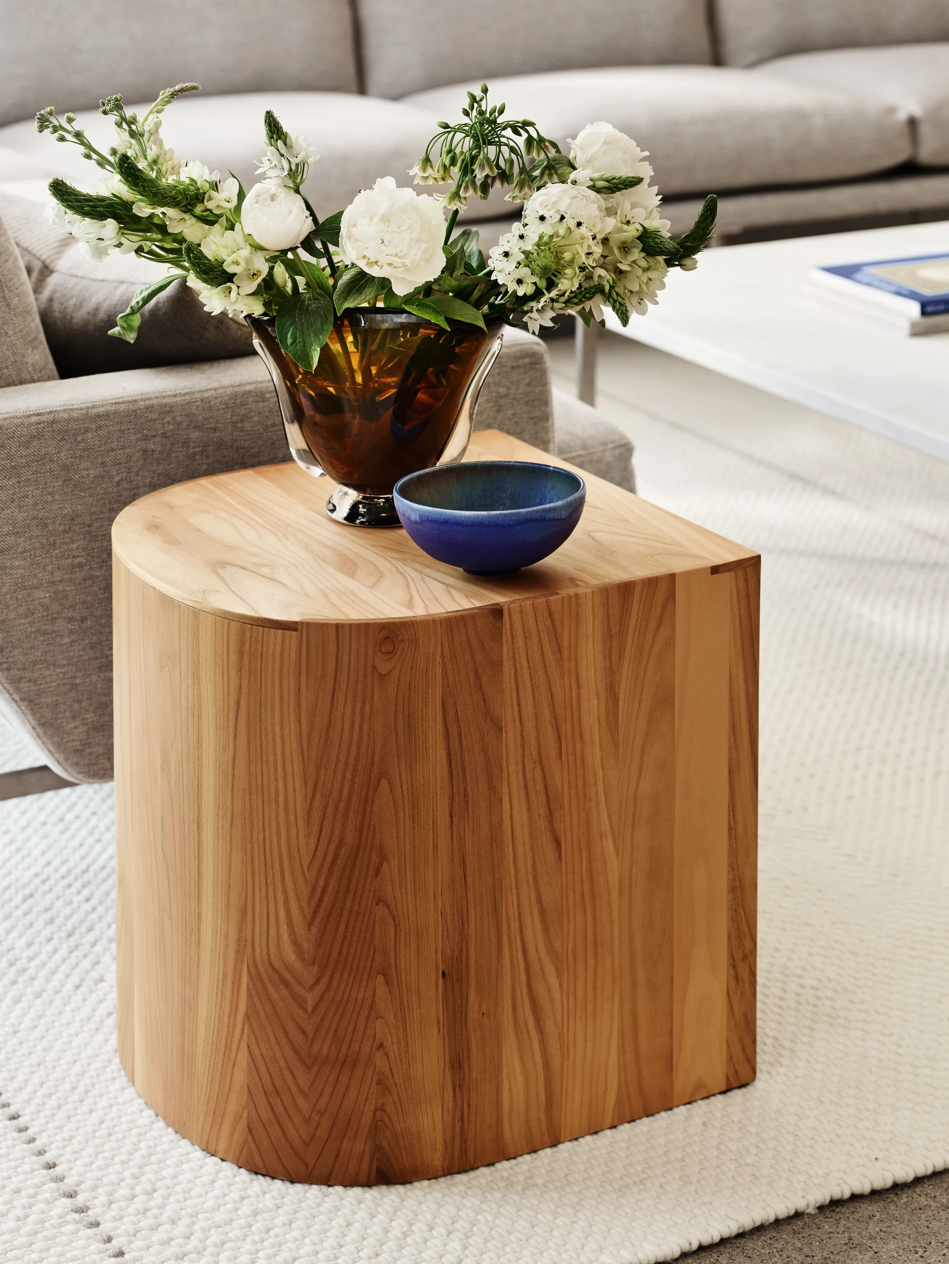 Taburet 凳子/边桌北欧简约风格家具, 油蜡樱桃木 Fritz Hansen