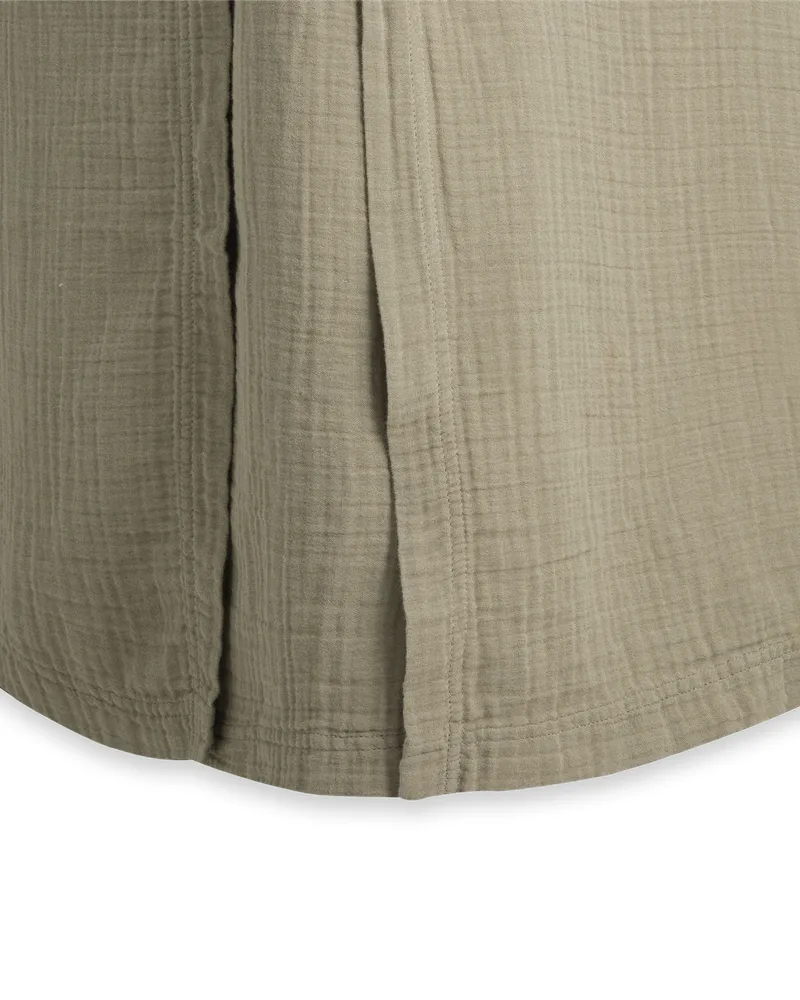 平纹细布 床单（带床裙）, 天竺葵墨绿纯色, 160x200x53 cm Garbo&Friends