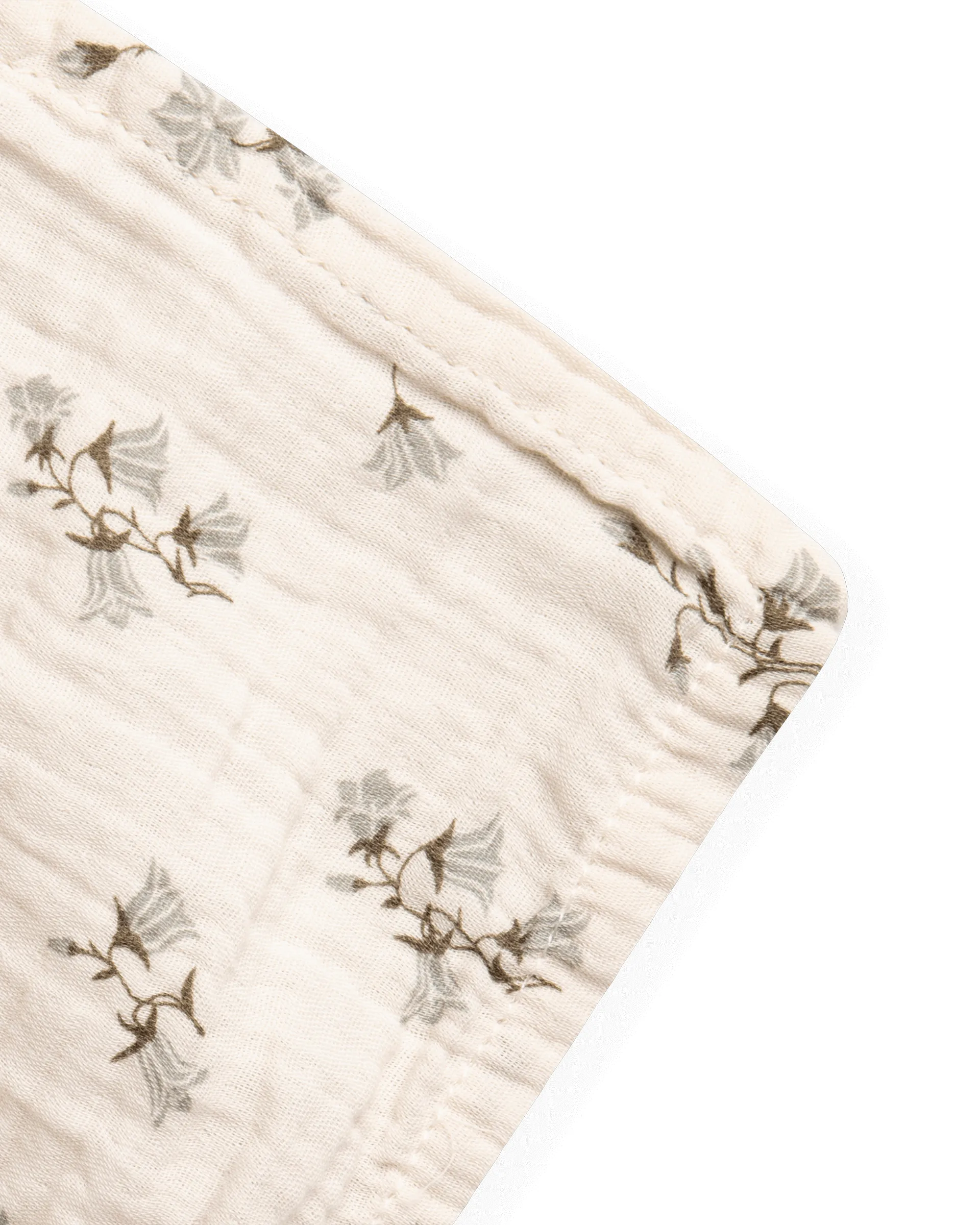 Bluebell 蓝铃花 平纹细布 襁褓毯/婴儿毯, 110x110 cm Garbo&Friends