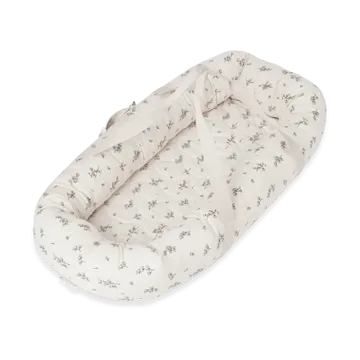 Bluebell 蓝铃花 缎面绗缝 婴儿 提篮/婴儿小床 - 43x87x16 cm - Garbo&Friends