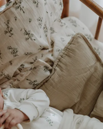 Bluebell 蓝铃花 平纹细布 枕头套 - 50x60 cm - Garbo&Friends