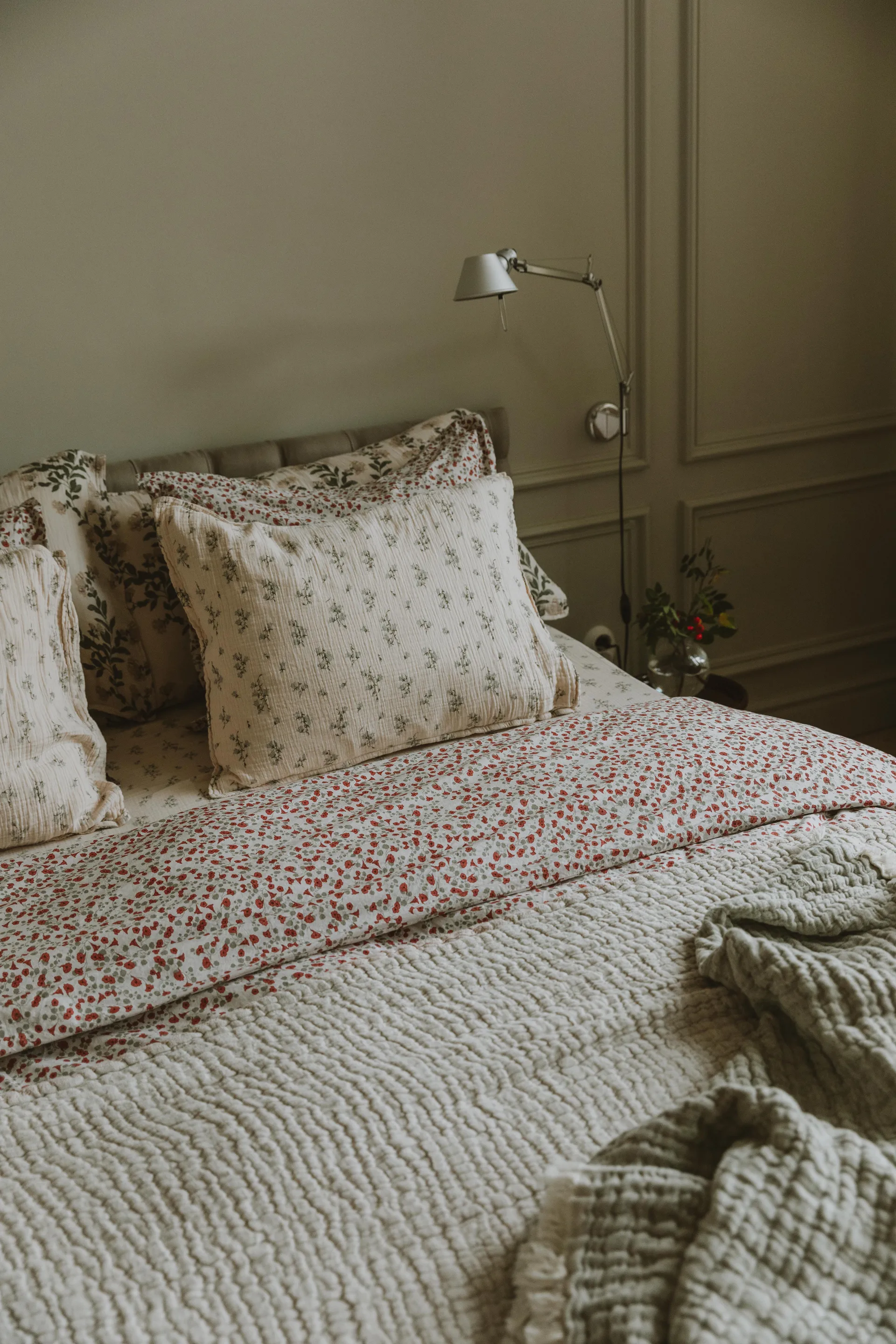 Bluebell 蓝铃花 平纹细布 枕头套, 50x70 cm Garbo&Friends