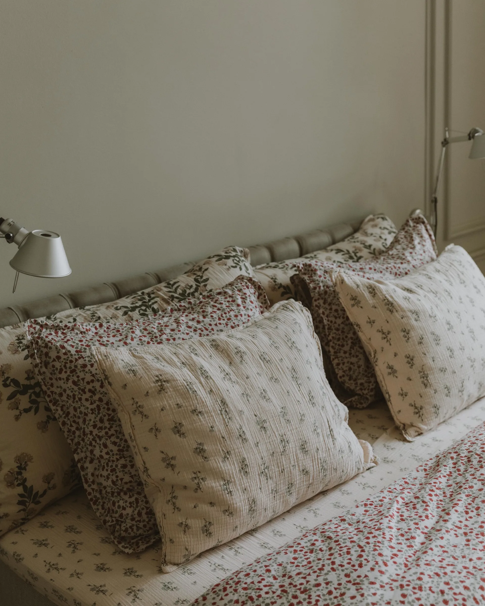 Bluebell 蓝铃花 平纹细布 枕头套, 50x70 Garbo&Friends