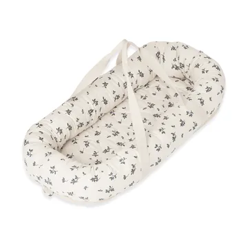 Blueberry 蓝莓 缎面绗缝 婴儿提篮/婴儿小床 - 43x87x16 cm - Garbo&Friends