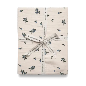 Blueberry 平纹细布 床笠 - 90x200x30 cm - Garbo&Friends