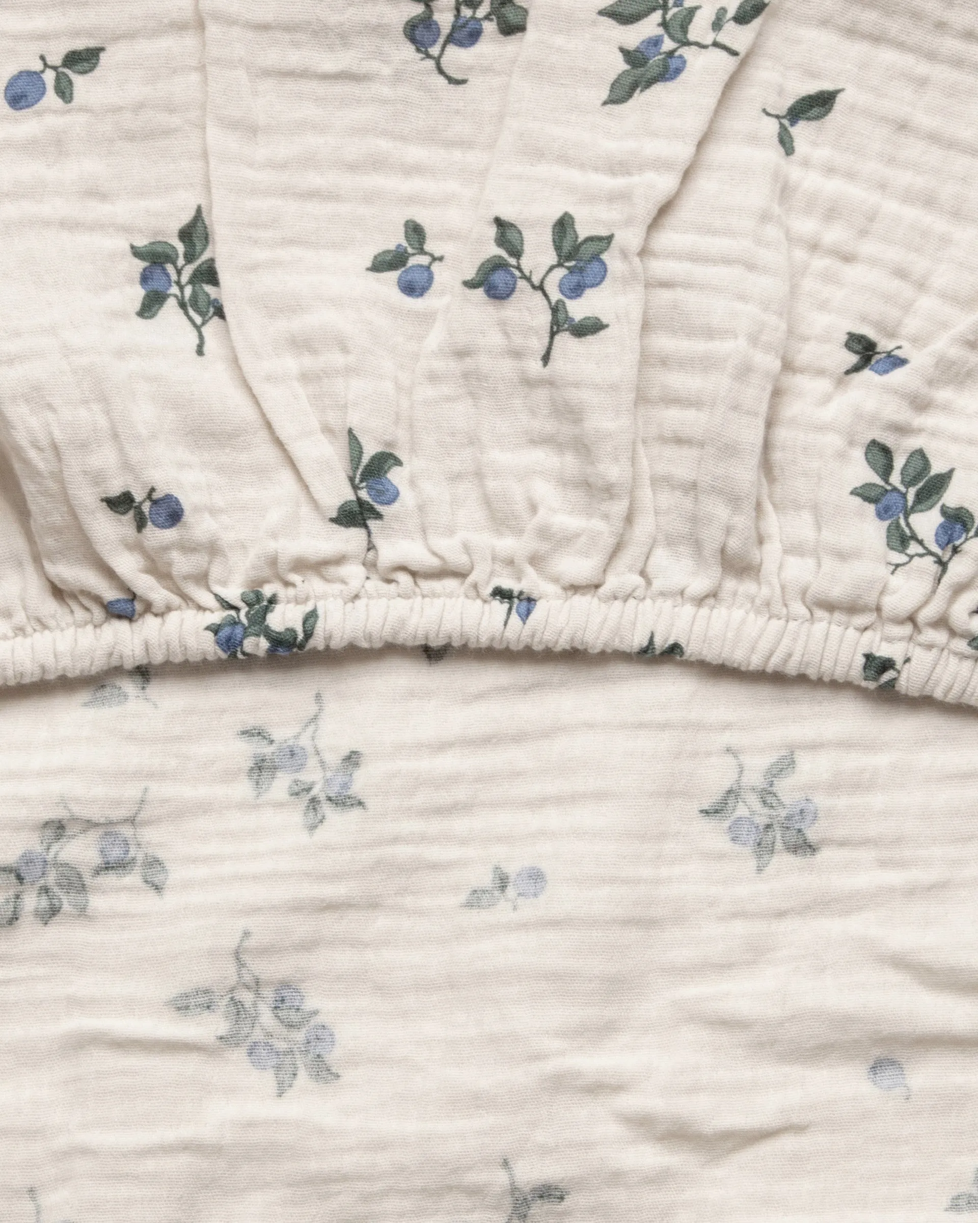 Blueberry 平纹细布 床笠, 90x200x30 cm Garbo&Friends