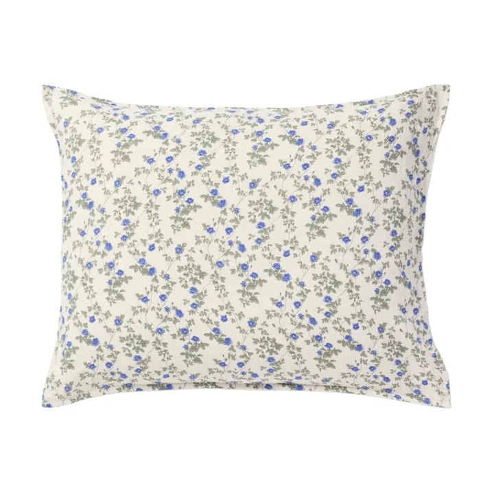 Dainty 蓝玫瑰 平纹细布 枕头套 - 80x80cm - Garbo&Friends