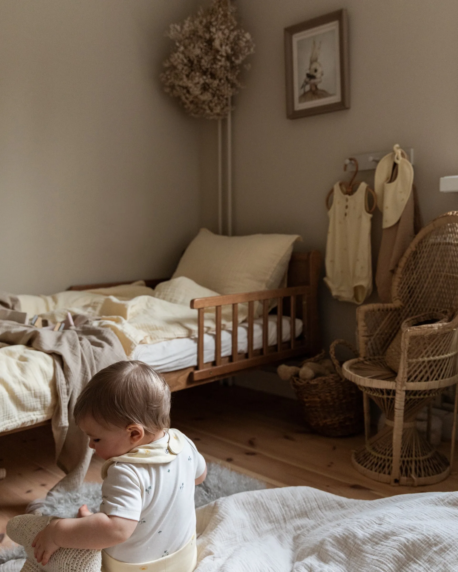 Eggshell 蛋壳色 平纹细布 盖被/空调被, 100x140 cm Garbo&Friends