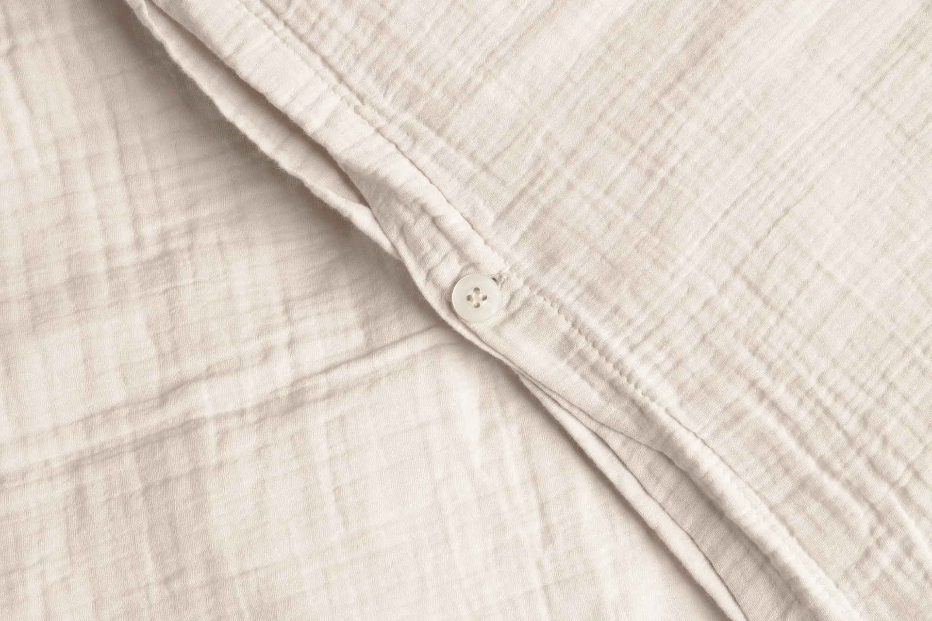 Eggshell 蛋壳色 平纹细布 儿童 枕套和被套套装 中号, 100x140 cm/40x60 cm Garbo&Friends