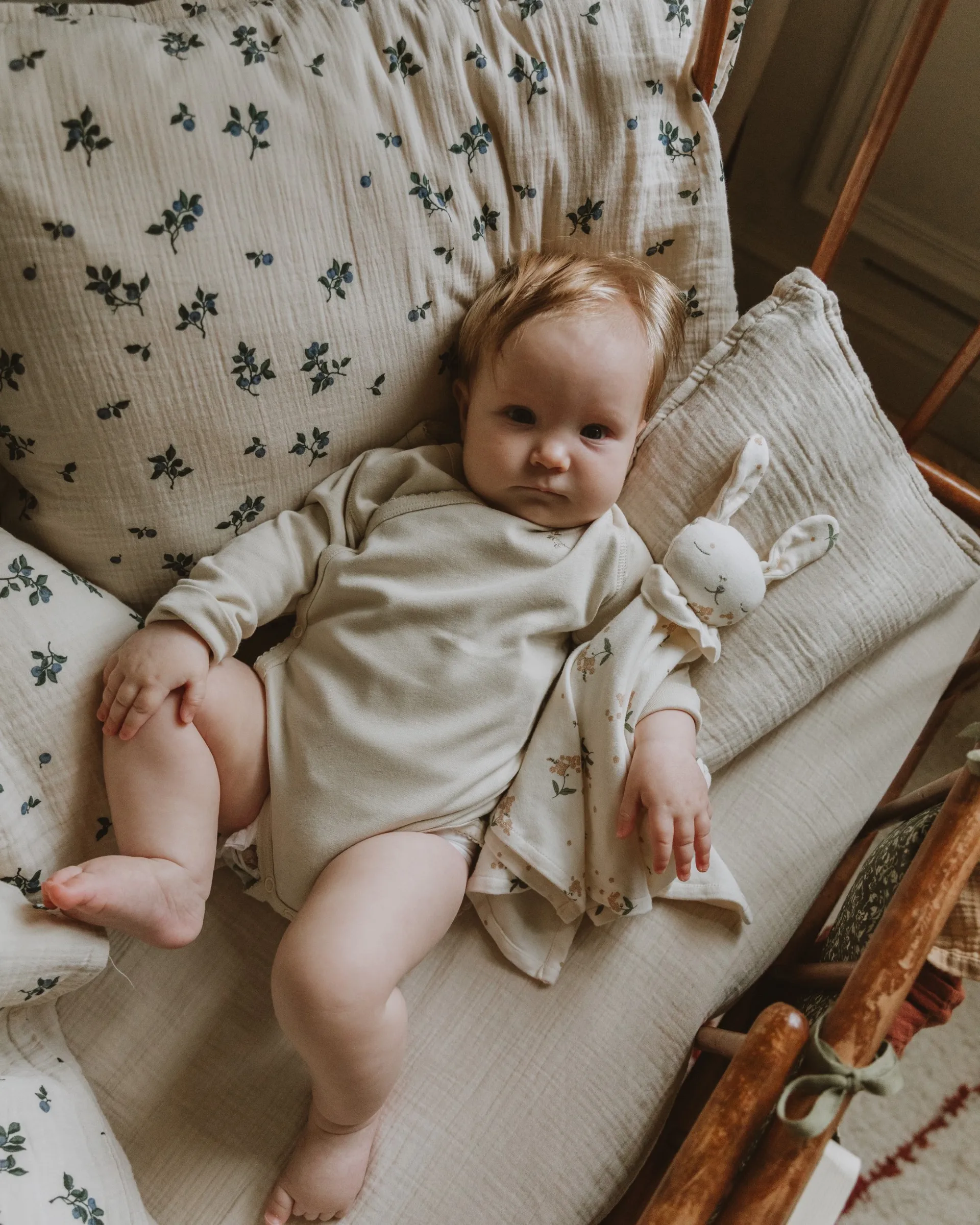 Eggshell 蛋壳色 平纹细布 床笠, 70x140x20 cm Garbo&Friends