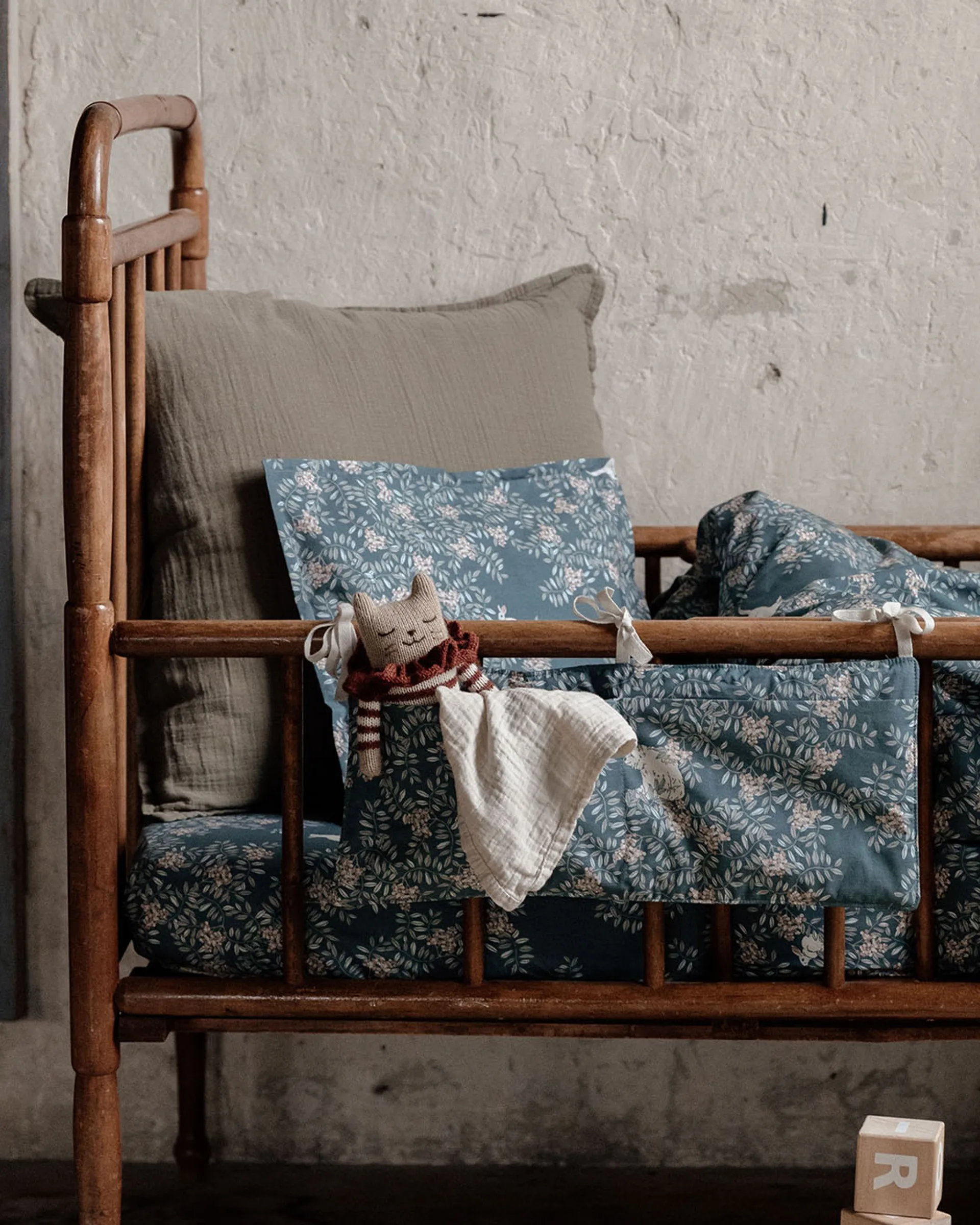 Fauna Forest 动物森林 儿童 枕套和被套套装 中号, 100x140 cm/40x60 cm Garbo&Friends