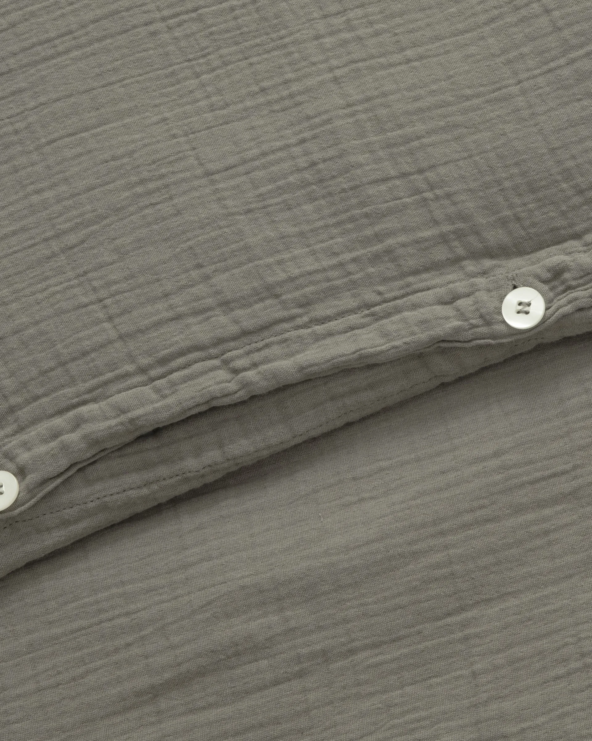 Geranium 天竺葵墨绿纯色 平纹细布 成人 枕套和被套套装, 140x200 cm/50x70 cm Garbo&Friends