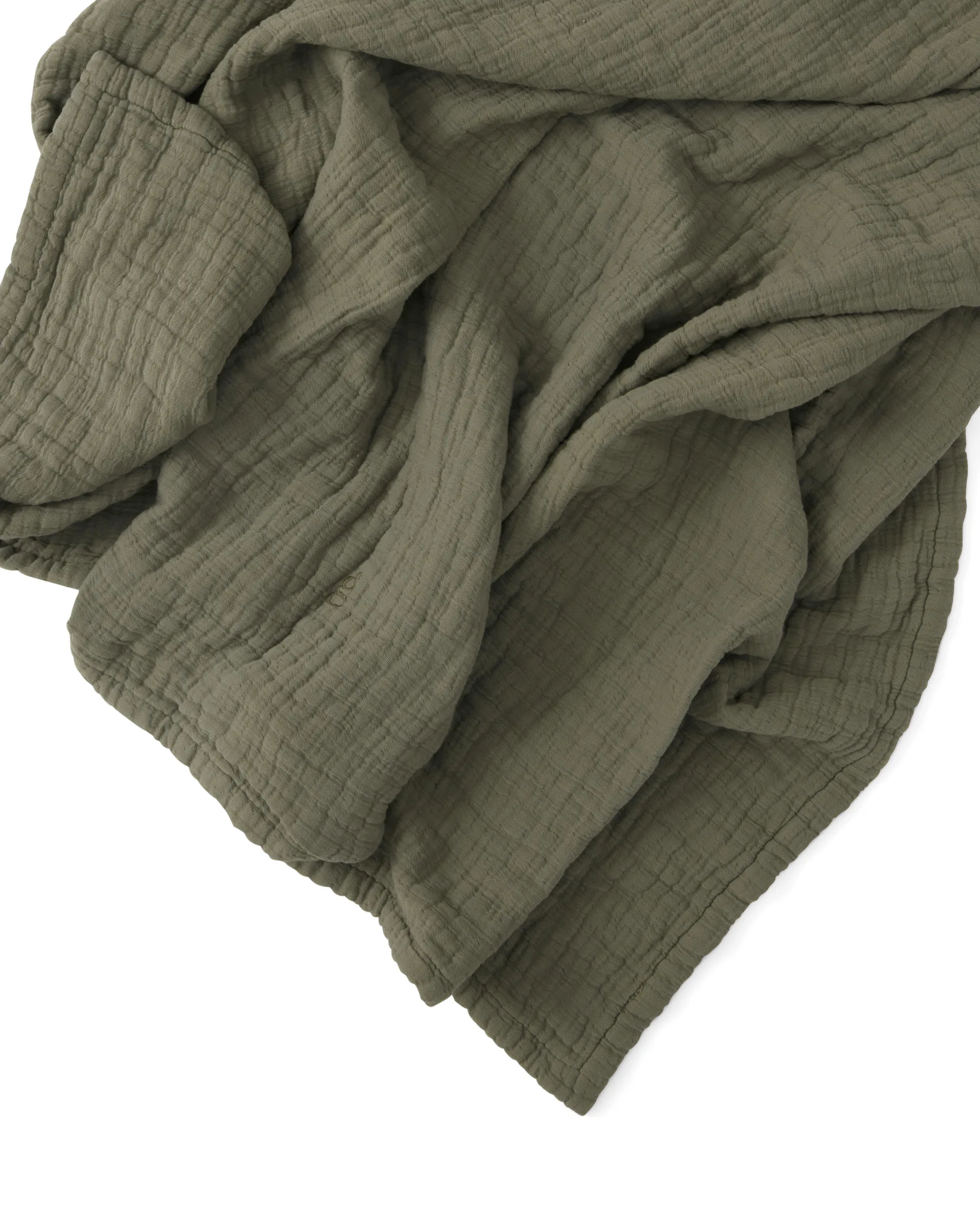 Geranium 天竺葵墨绿纯色 双人 小被单/空调被, 160x260 cm Garbo&Friends