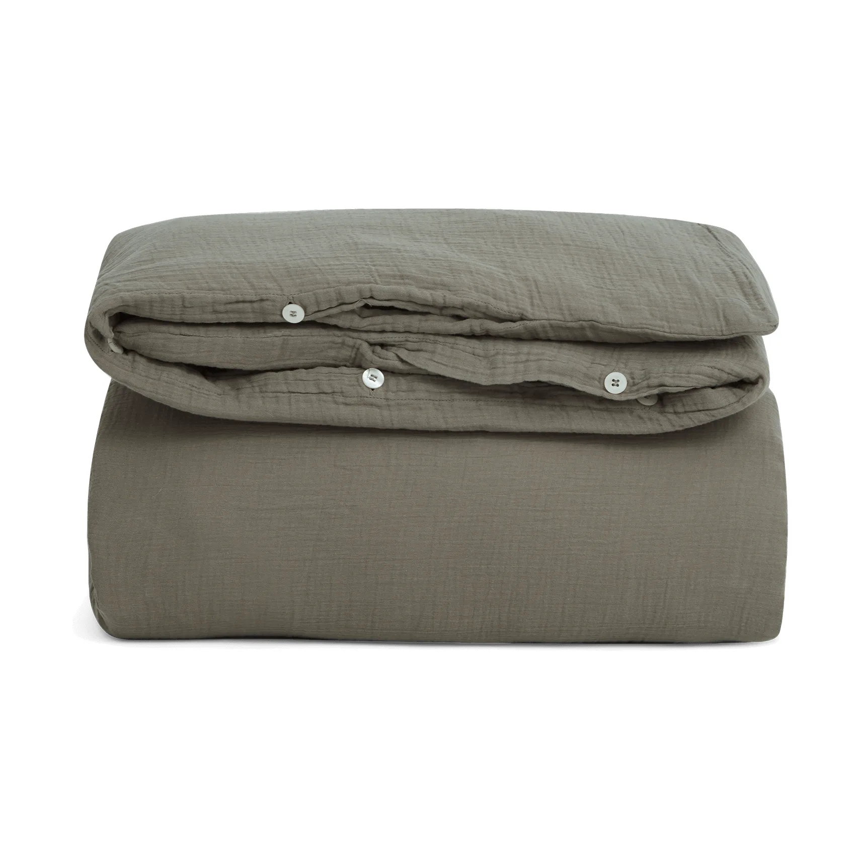 Geranium 天竺葵墨绿纯色 平纹细布 双人被套, 220x240 cm Garbo&Friends