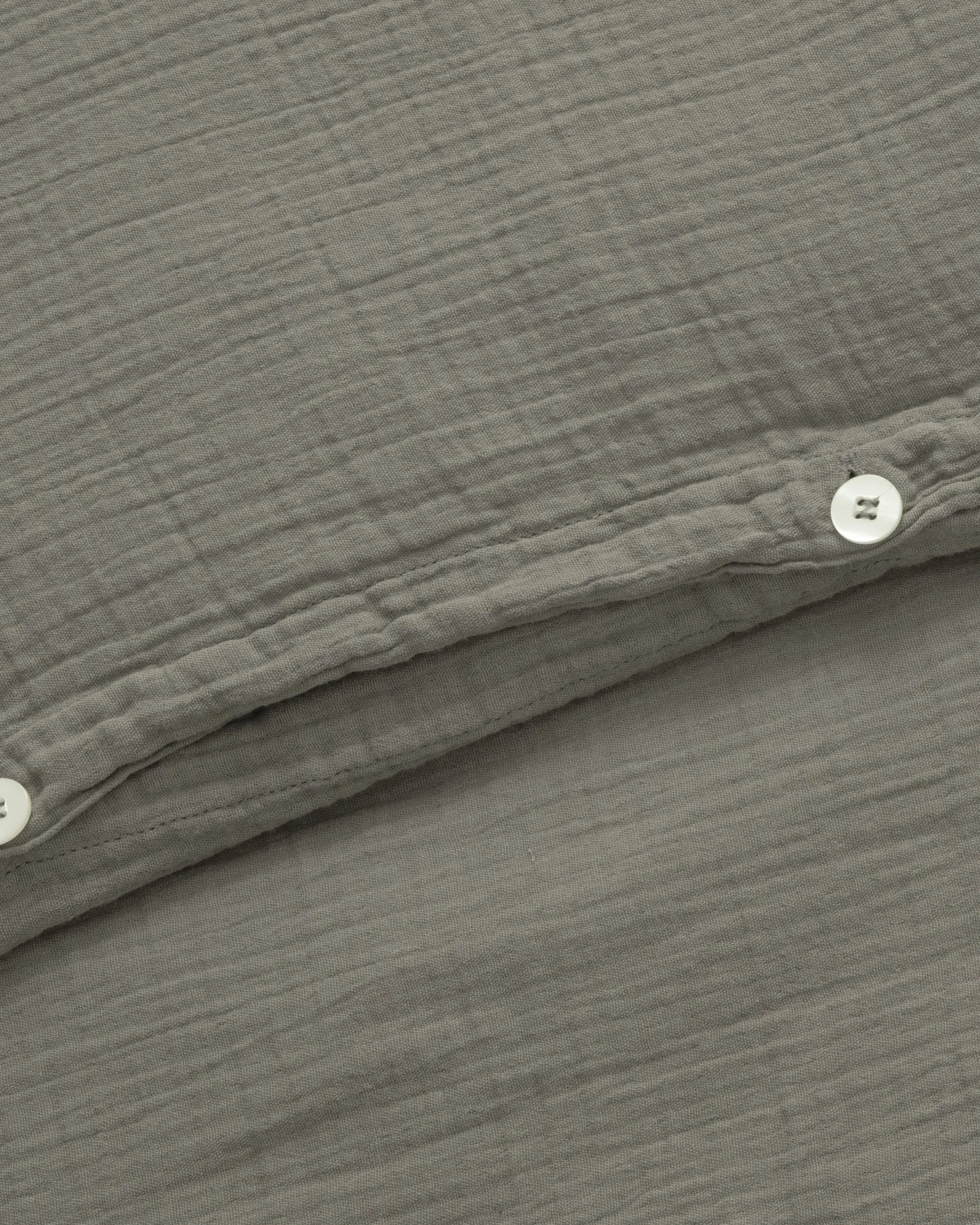 Geranium 天竺葵墨绿纯色 平纹细布 双人被套, 220x240 cm Garbo&Friends