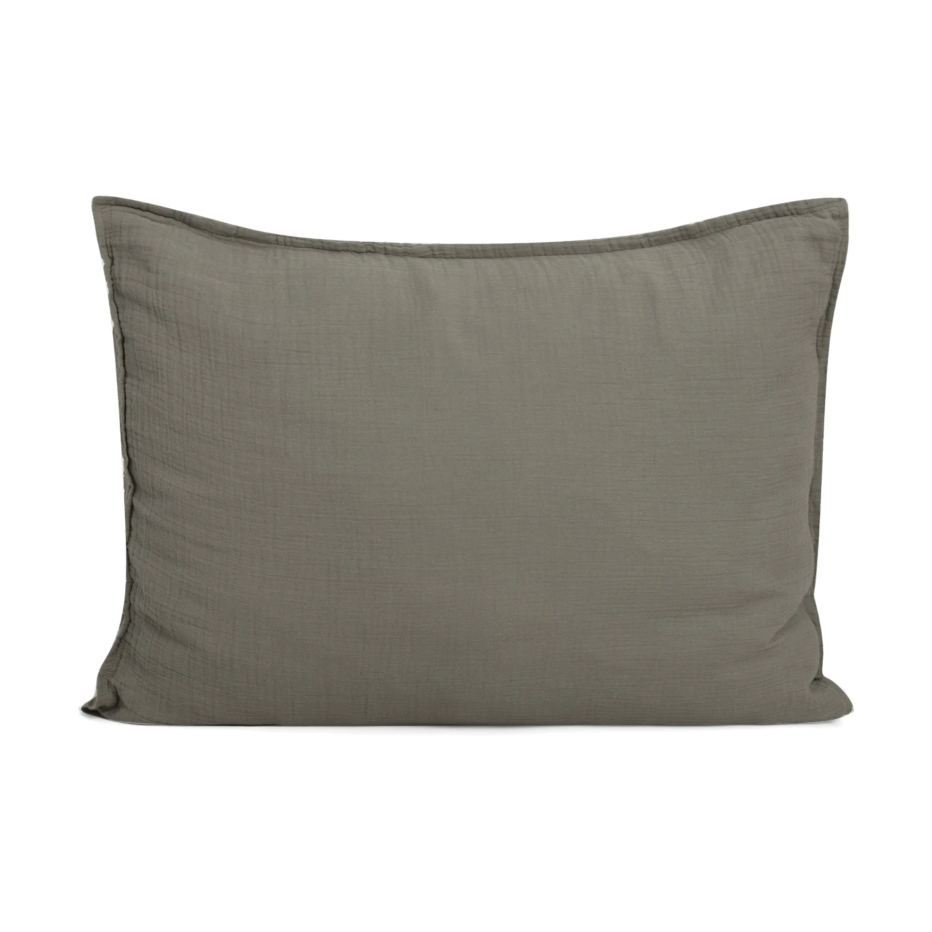 Geranium 天竺葵墨绿纯色 平纹细布 枕套, 50x60 cm Garbo&Friends