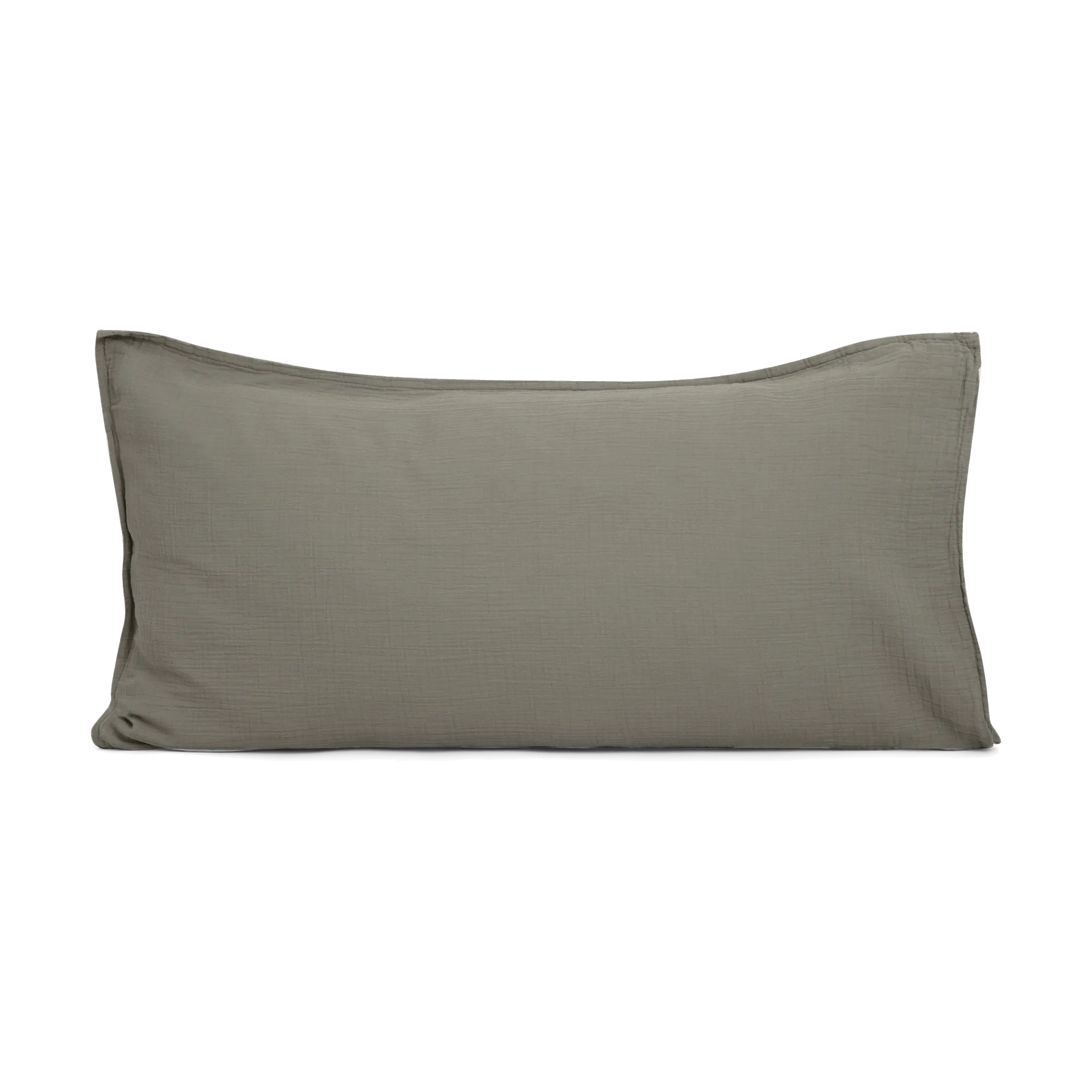 Geranium 天竺葵墨绿纯色 平纹细布 枕套, 50x90 cm Garbo&Friends