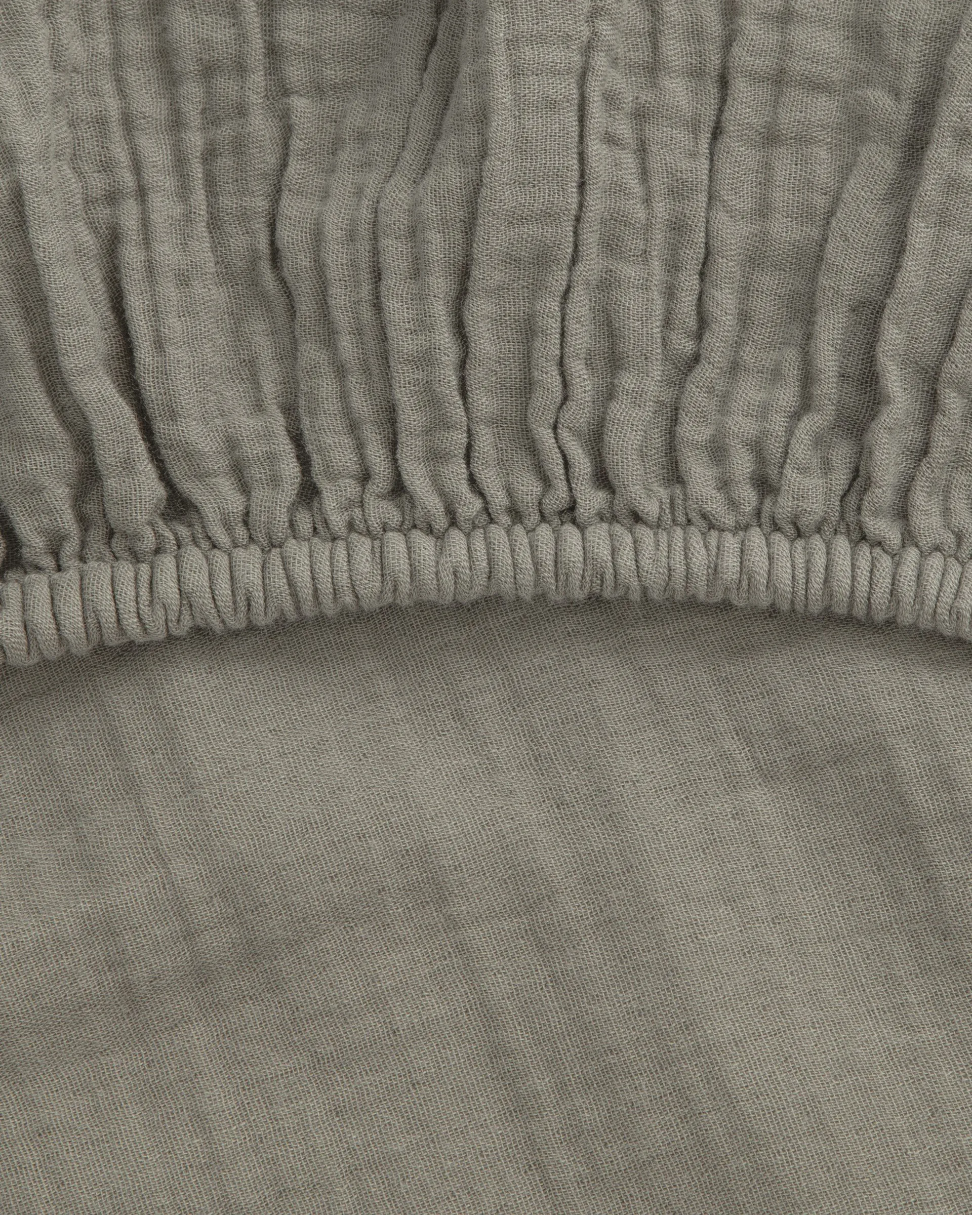 Geranium 天竺葵墨绿纯色 平纹细布 床笠, 90x200x30 cm Garbo&Friends