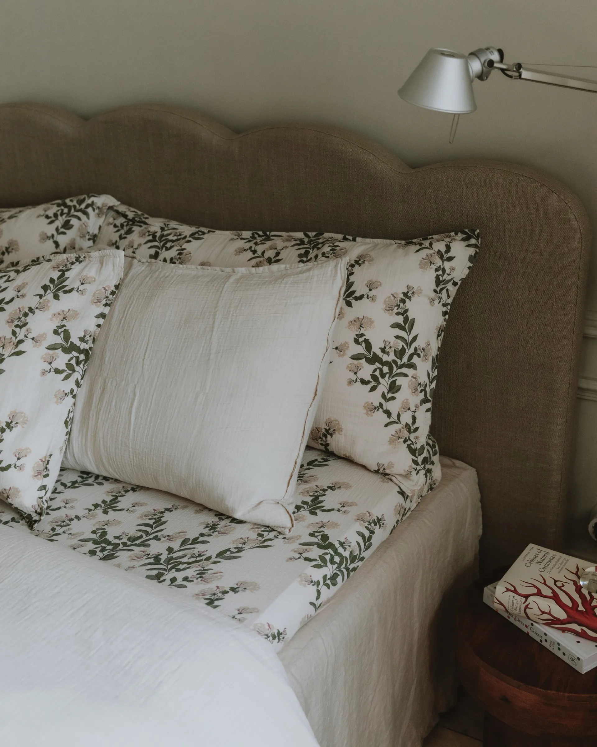 Honeysuckle 金银花 平纹细布 床笠, 160x200x30 cm Garbo&Friends