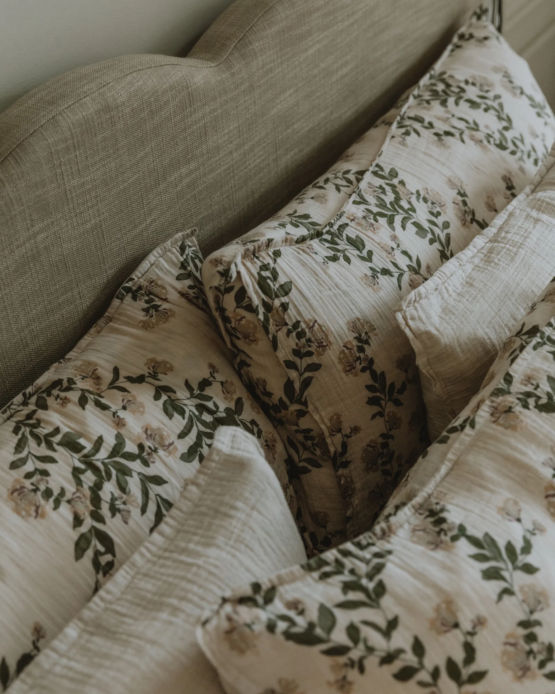 Honeysuckle 金银花 平纹细布 枕套, 50x70 cm Garbo&Friends