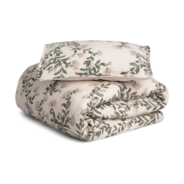 Honeysuckle 金银花 平纹细布 婴儿 枕套和被套套装 小号 - 70x80 cm/28x35 cm - Garbo&Friends