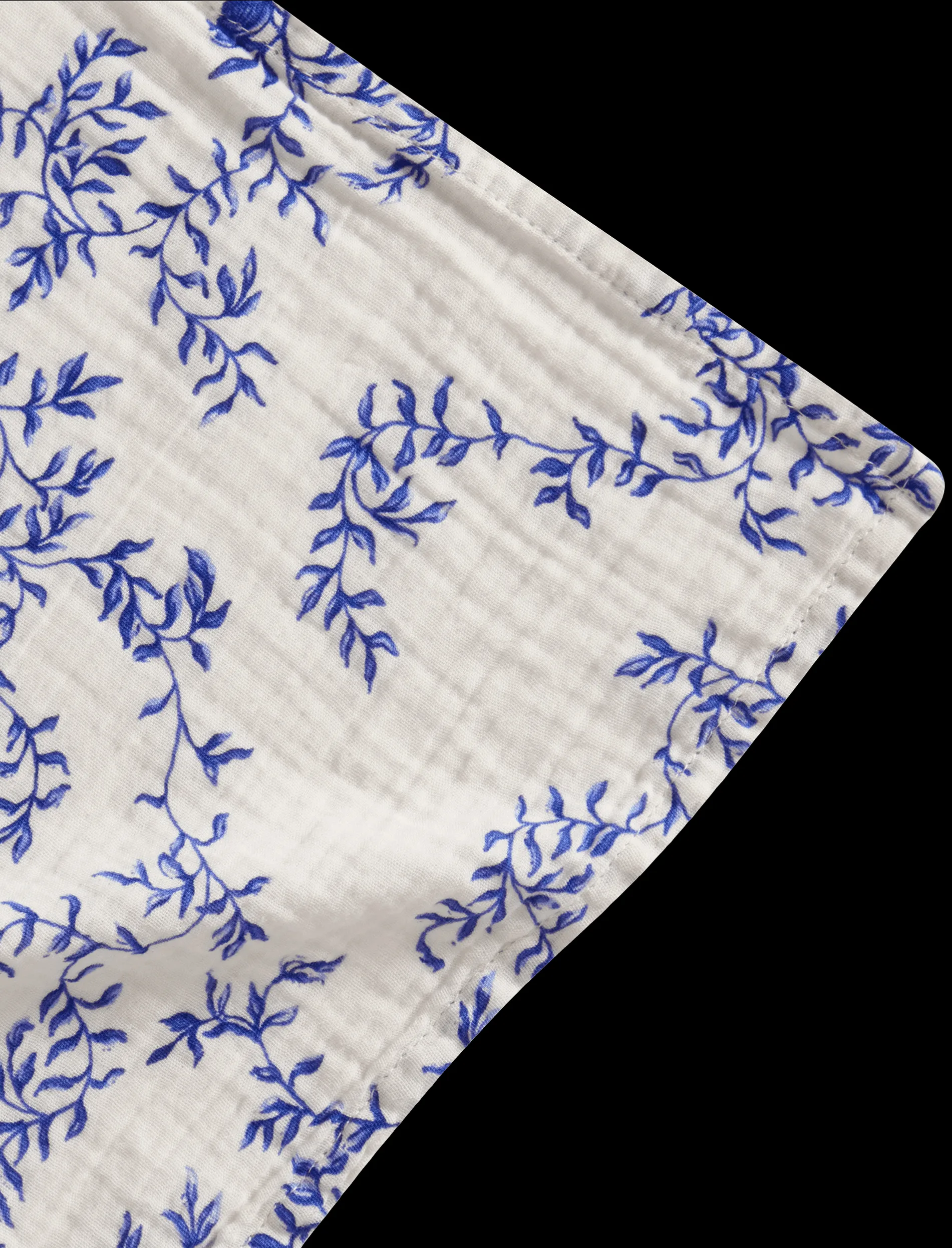 Jardim 蓝梦花园 平纹细布 襁褓毯/婴儿毯, 110x110 cm Garbo&Friends