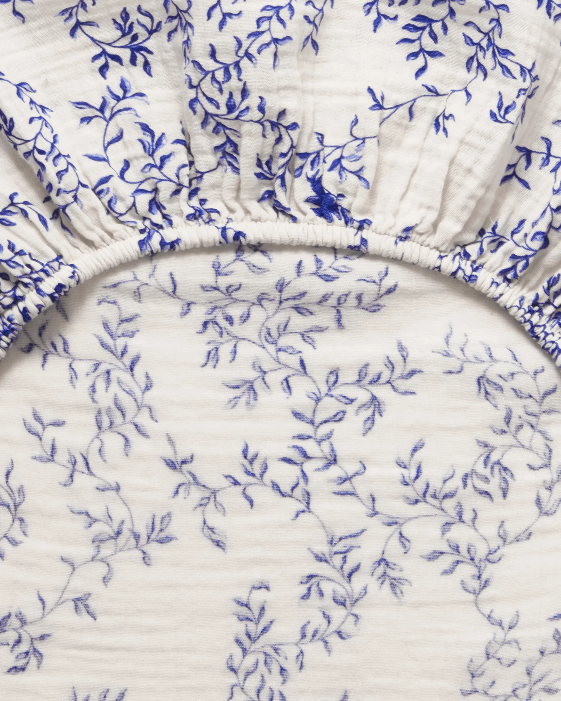 Jardim 蓝梦花园 平纹细布 床笠, 90x200x30 cm Garbo&Friends