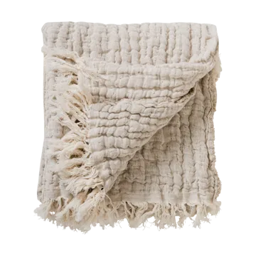 Lin 亚麻色 Mellow 毯子 110x110 cm - Lin_棕褐色 - Garbo&Friends