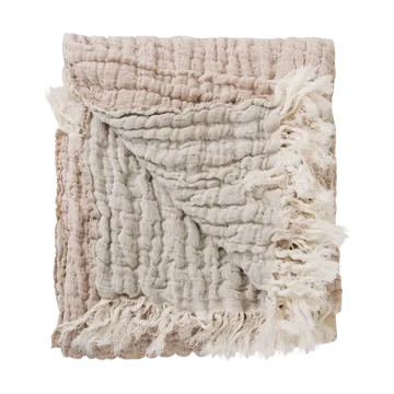 Lin 亚麻色 Mellow 毯子 110x110 cm - Tawny_茶褐色 - Garbo&Friends