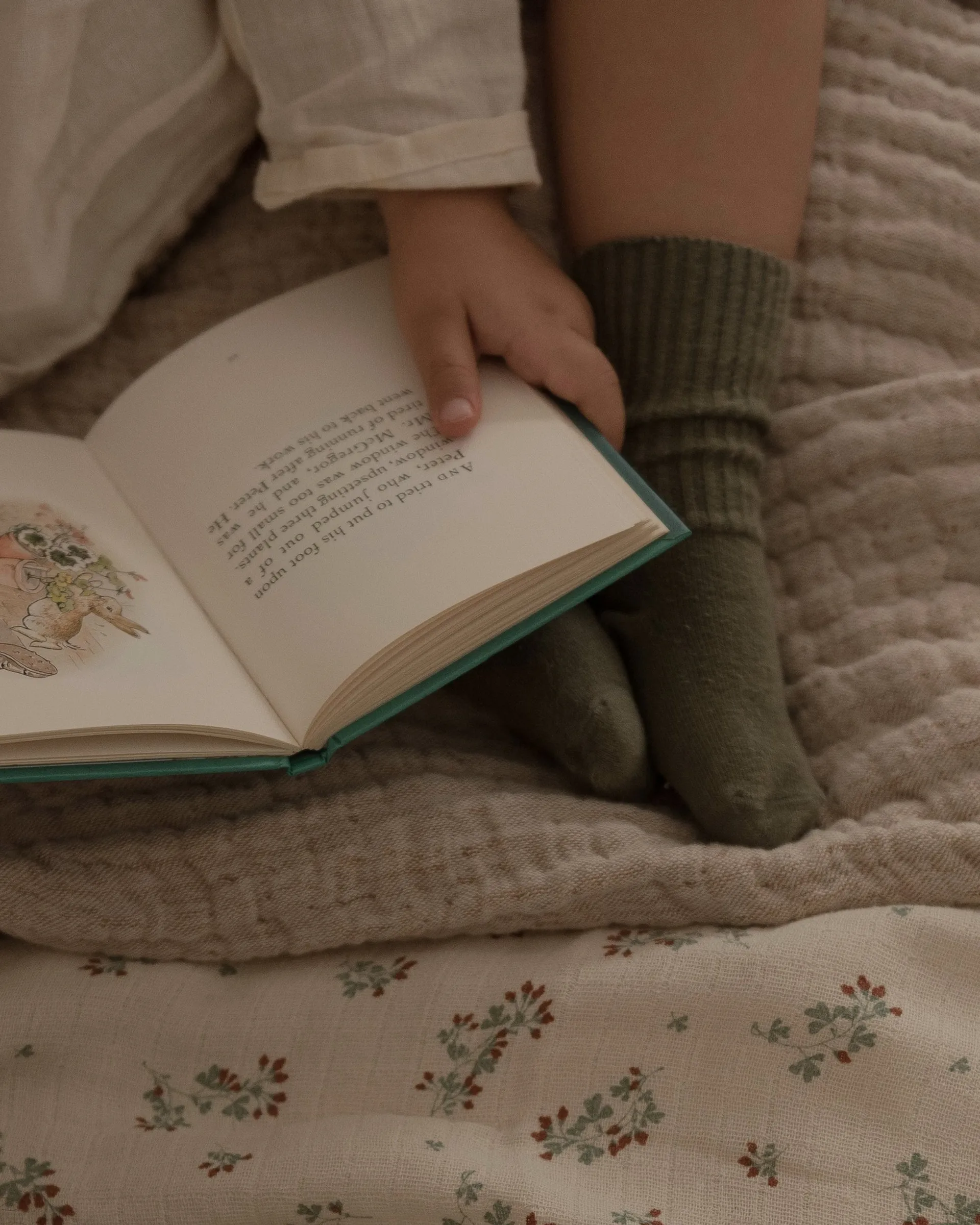 Lin 亚麻色 Mellow 毯子 110x110 cm, Tawny_茶褐色 Garbo&Friends