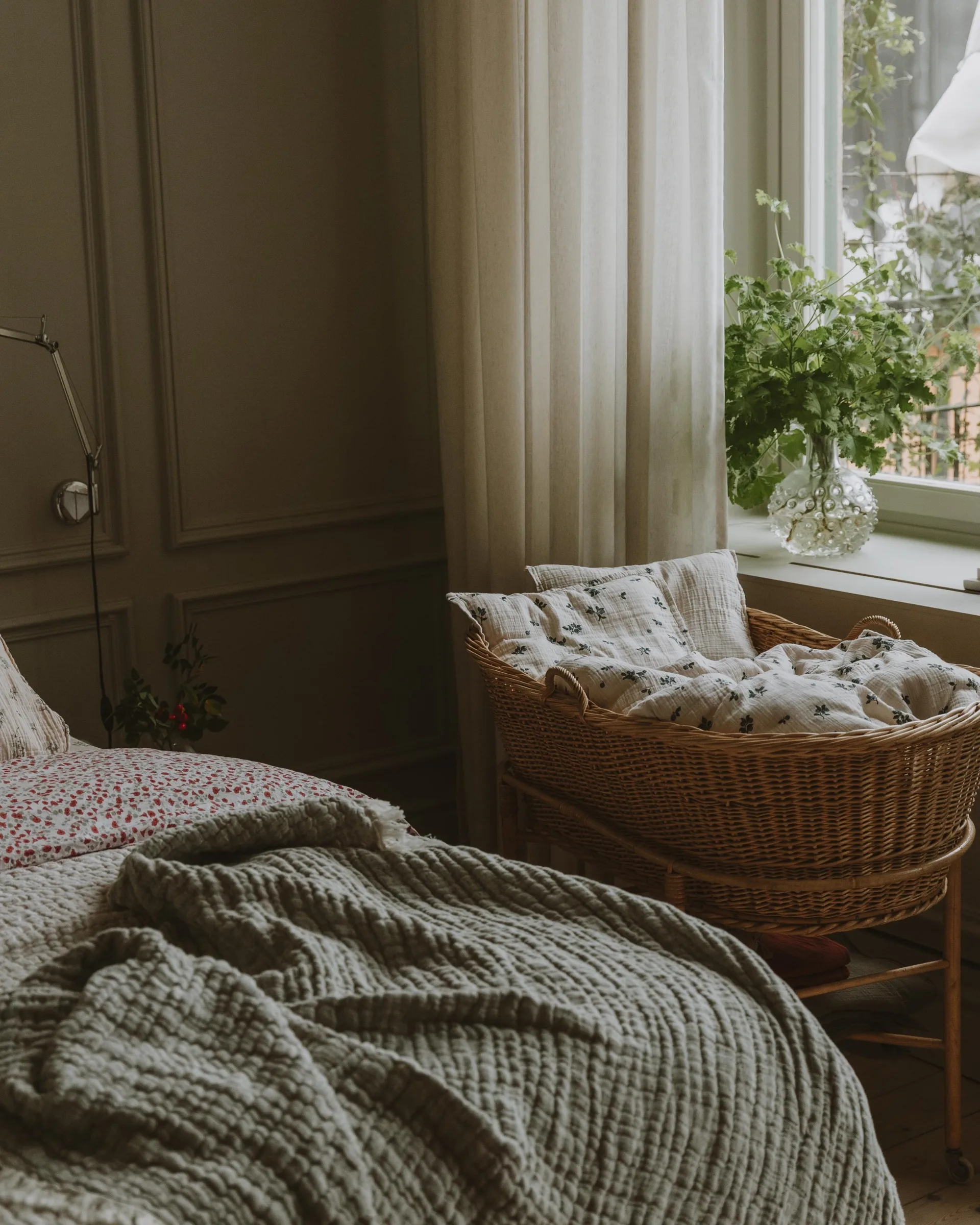 Mellow 毯子 130x170 cm, Kale_灰褐色 Garbo&Friends