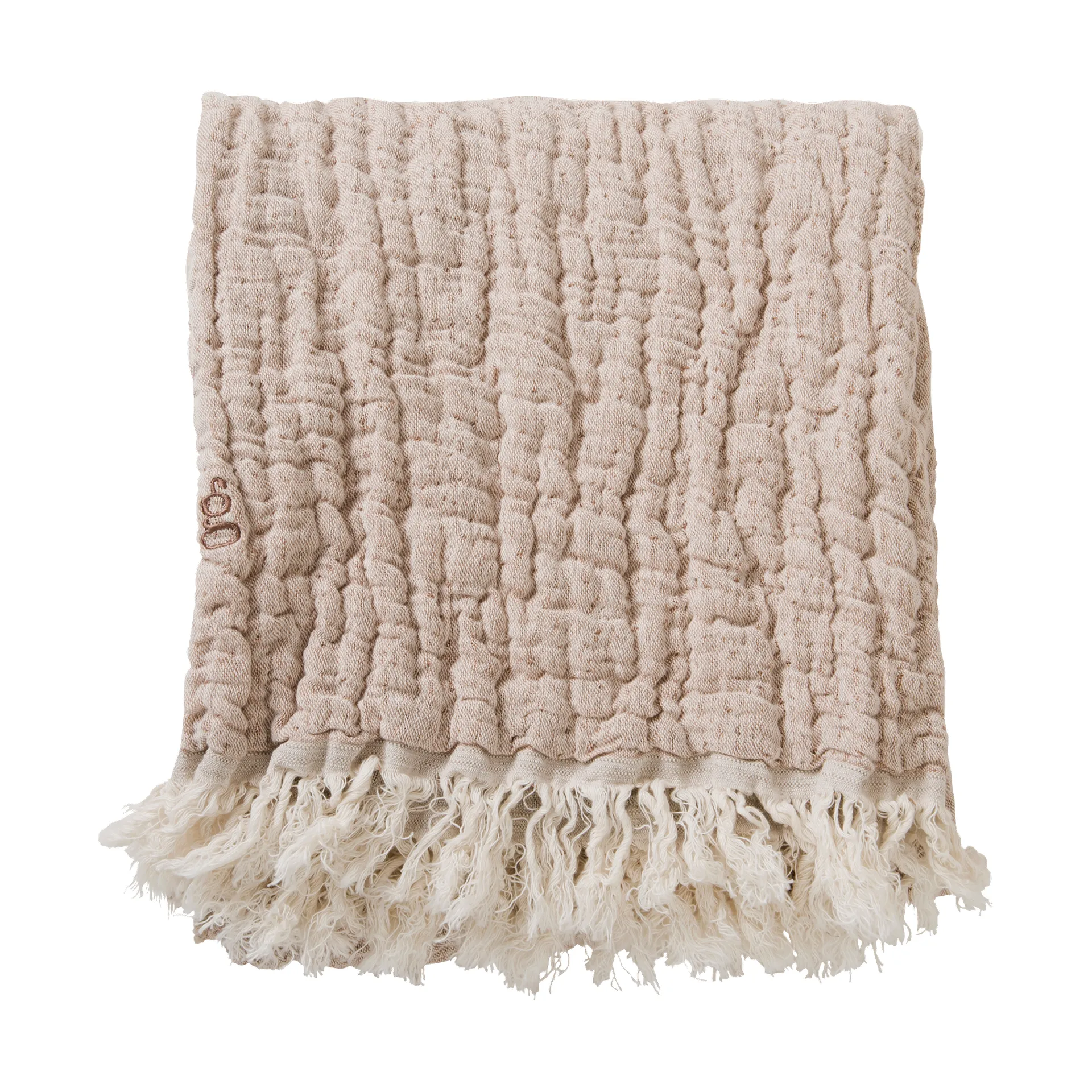 Mellow 毯子 130x170 cm, Tawny_茶褐色 Garbo&Friends