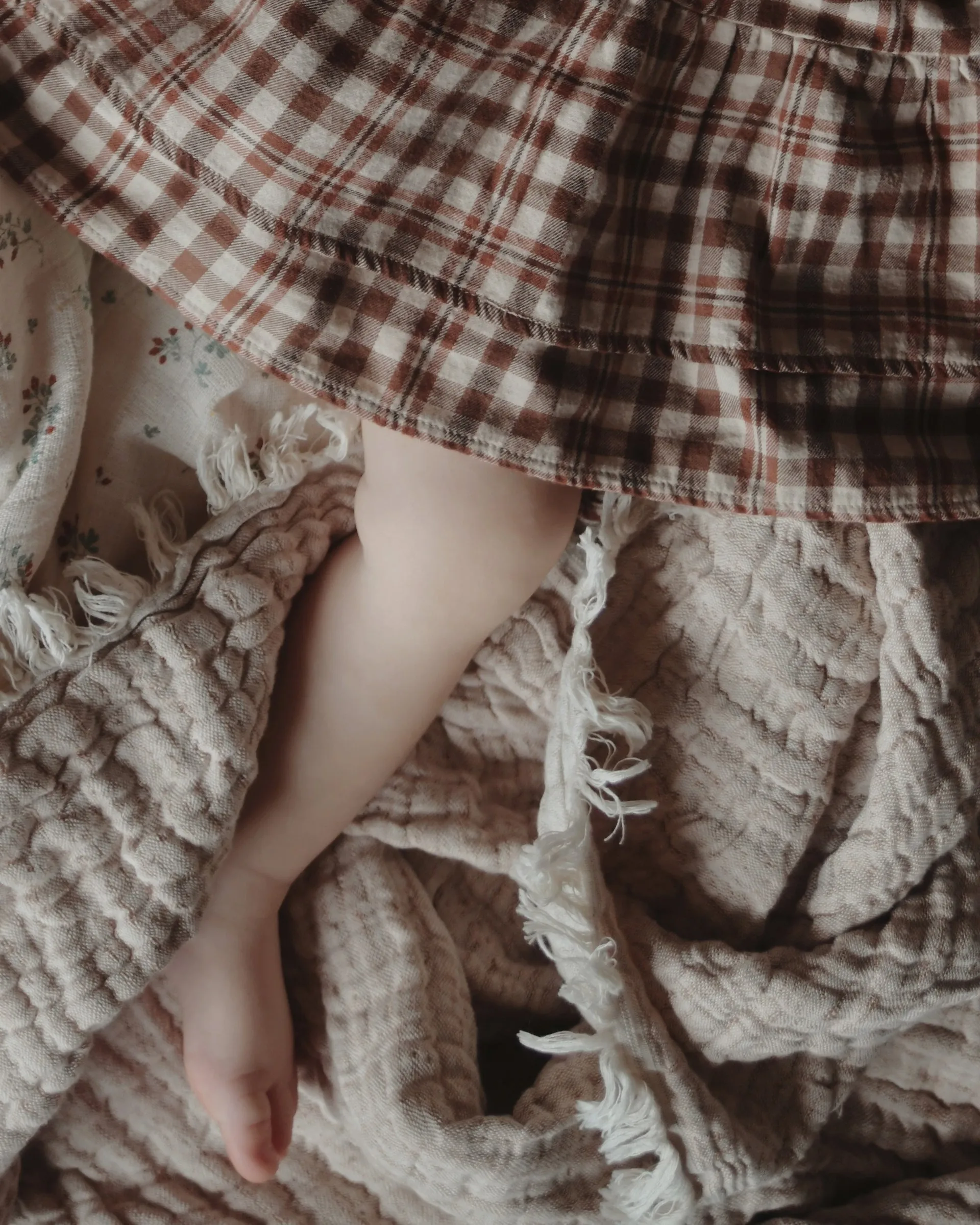 Mellow 毯子 130x170 cm, Tawny_茶褐色 Garbo&Friends