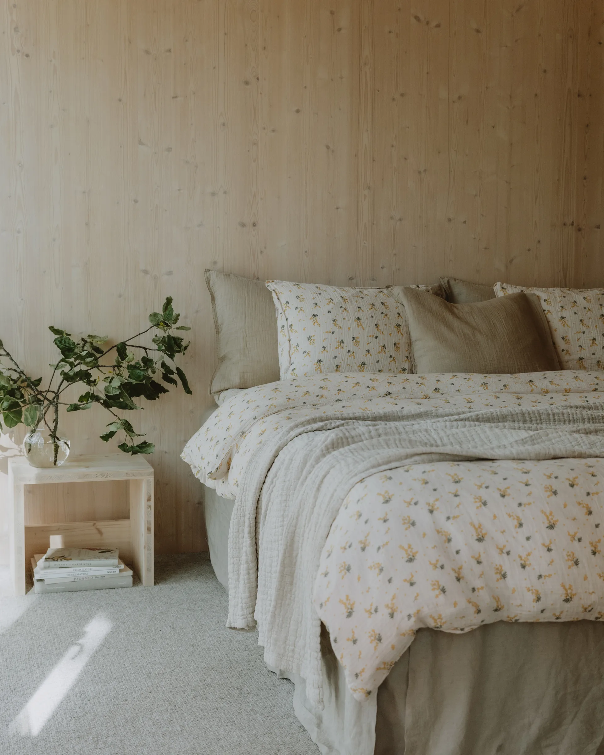 Mimosa 平纹细布 双人被套, 200x230 cm Garbo&Friends