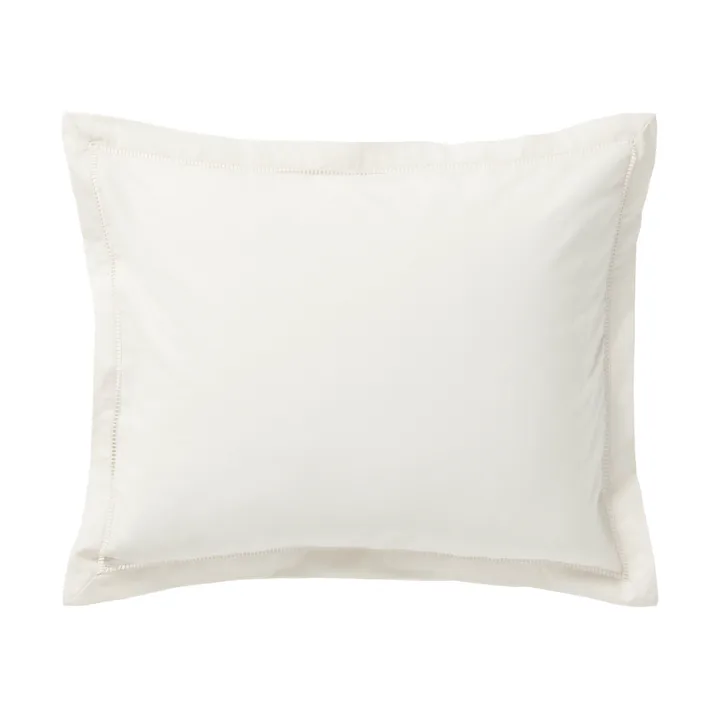 珍珠白 法式镂空蕾丝 Pearl Ladder Lace 枕头套 - 80x80cm - Garbo&Friends