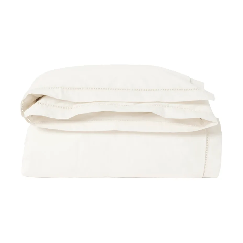 珍珠白 法式镂空蕾丝 被套 Pearl Ladder Lace duvet cover, 135x200cm Garbo&Friends