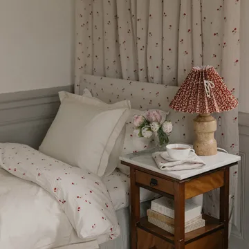 珍珠白 法式镂空蕾丝 被套 Pearl Ladder Lace duvet cover - 135x200cm - Garbo&Friends