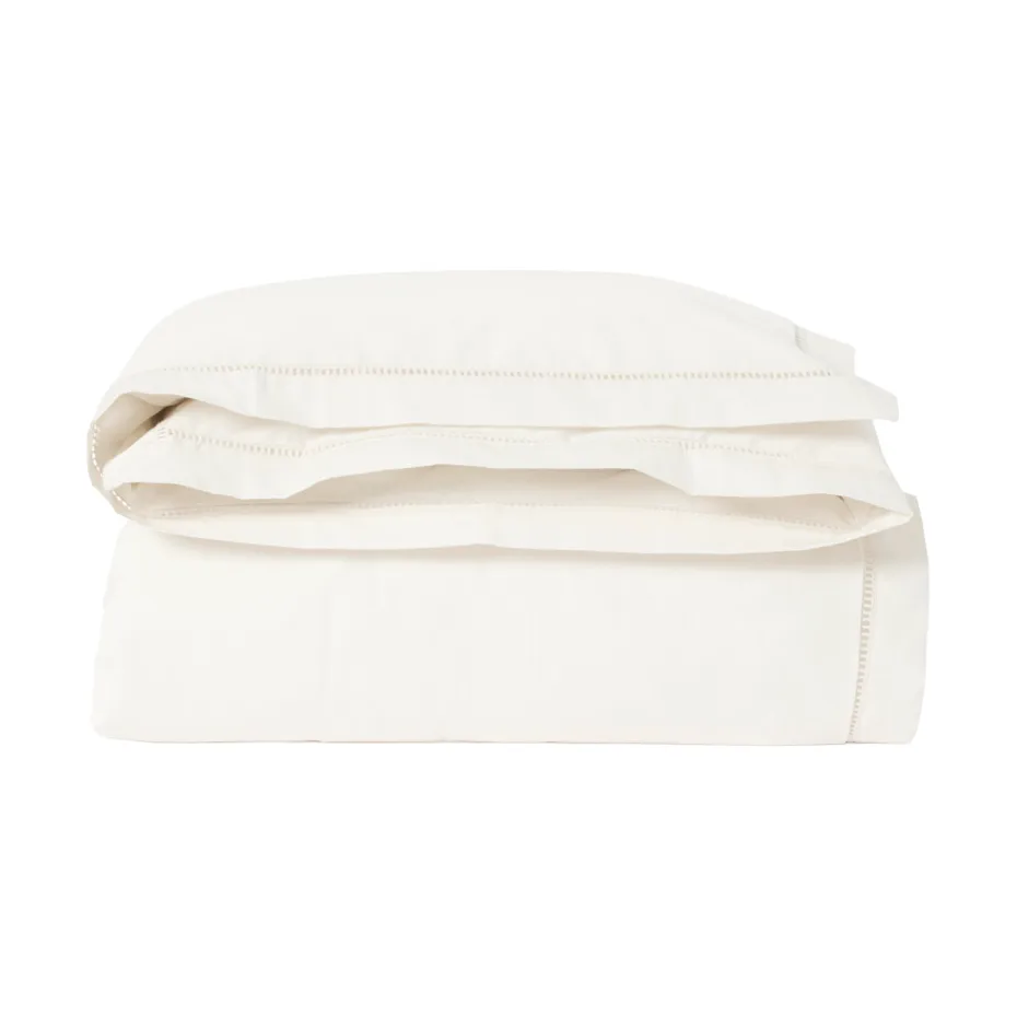 珍珠白 法式镂空蕾丝 被套 Pearl Ladder Lace duvet cover, 140x200cm Garbo&Friends