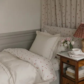 珍珠白 法式镂空蕾丝 被套 Pearl Ladder Lace duvet cover - 140x200cm - Garbo&Friends