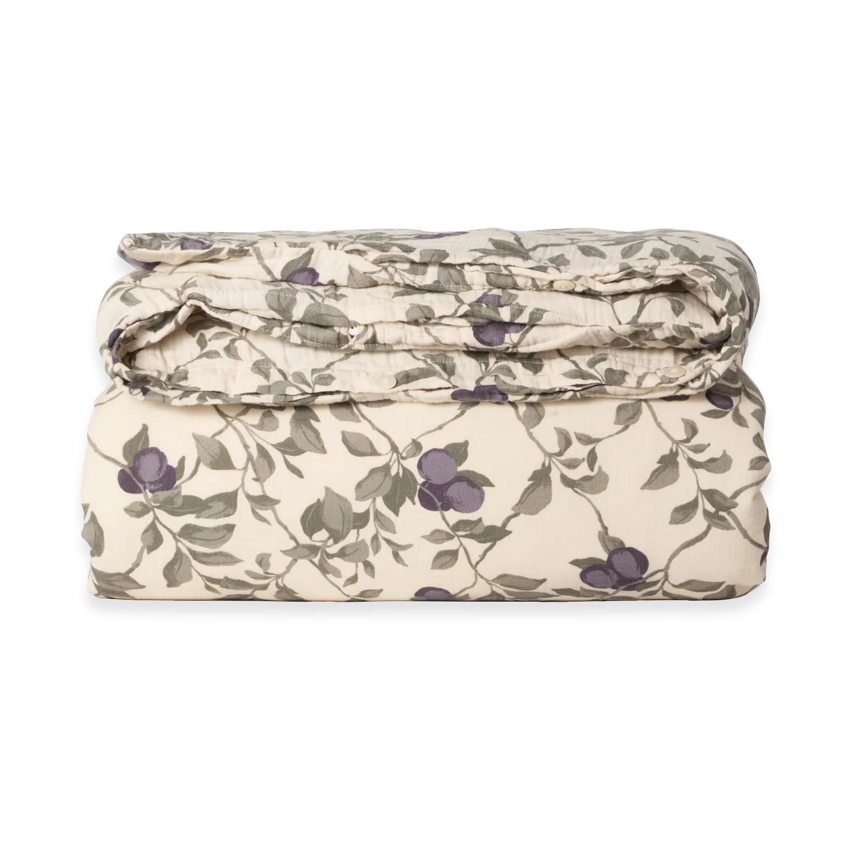 Plum 平纹细布 双人被套, 220x220 cm Garbo&Friends