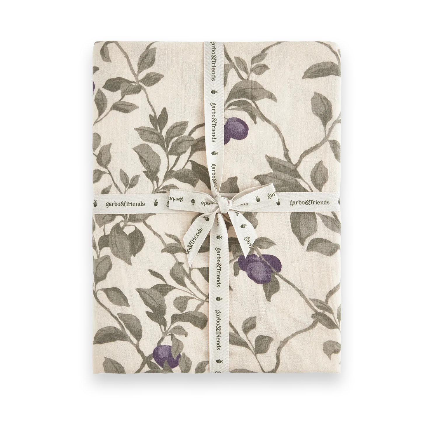 Plum 紫李 平纹细布 床笠, 90x200x30 cm Garbo&Friends