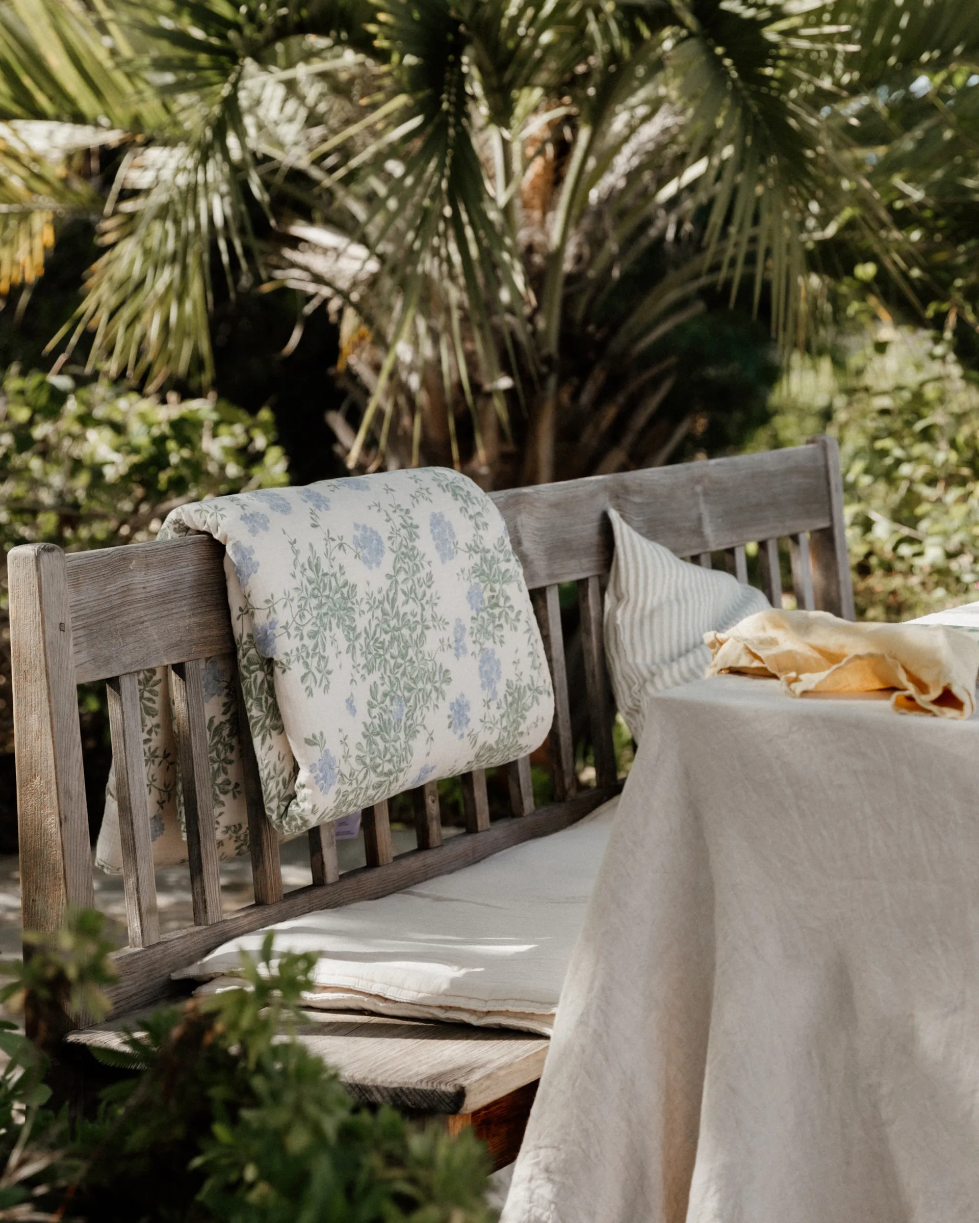 Plumbago 蓝雪花 平纹细布 盖被/空调被, 100x140 cm Garbo&Friends