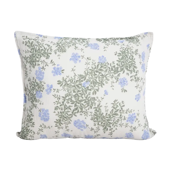 Plumbago 蓝雪花 平纹细布 枕头套 - 50x60cm - Garbo&Friends