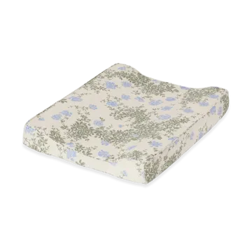 Plumbago 蓝雪花 缎面 换尿布/换衣服垫子 婴儿垫子 - 50x65x9 cm - Garbo&Friends